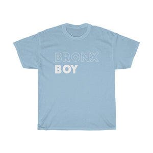 Bronx Boy White Unisex Heavy Cotton Tee