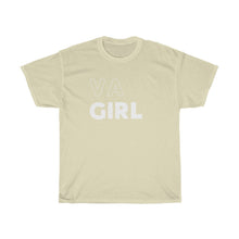 Load image into Gallery viewer, VA Girl White Unisex Heavy Cotton Tee