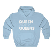Load image into Gallery viewer, Queen From Queens White Hooded Sweatshirt