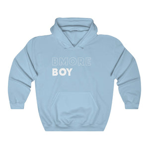 BMore Boy White Hooded Sweatshirt
