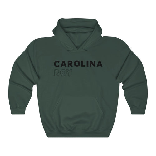 Carolina Boy Black Hooded Sweatshirt