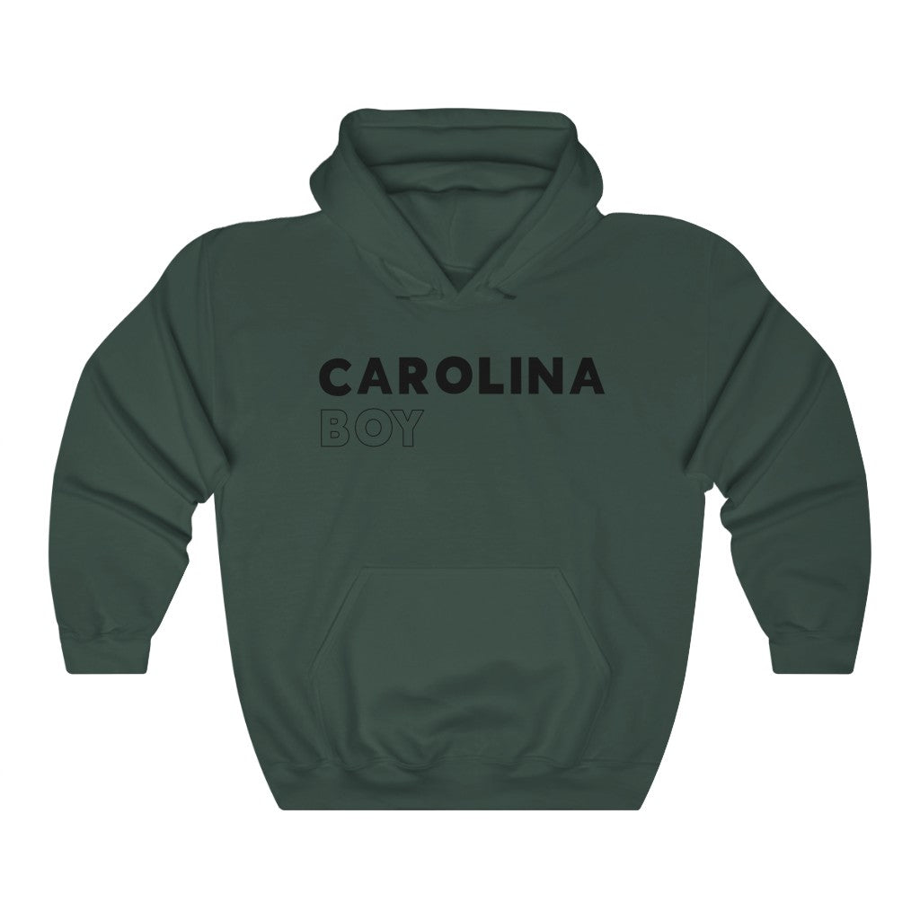 Carolina Boy Black Hooded Sweatshirt
