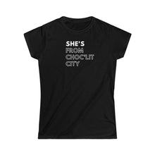Load image into Gallery viewer, She's from Choc'Lit City Women's Softstyle Tee