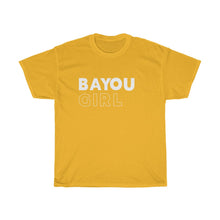 Load image into Gallery viewer, Bayou Girl White Unisex Heavy Cotton Tee