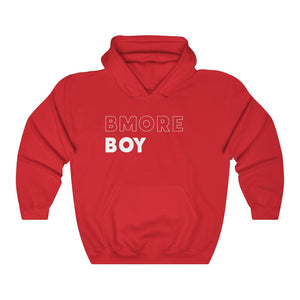 BMore Boy White Hooded Sweatshirt