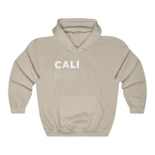 Load image into Gallery viewer, Cali Boy White Hooded Sweatshirt