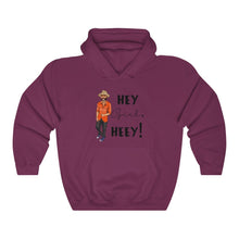 Load image into Gallery viewer, Hey Girl Heey! Black Logo Hooded Sweatshirt
