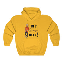 Load image into Gallery viewer, Hey Boy Heey! Logo Black Hooded Sweatshirt