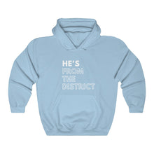 Load image into Gallery viewer, He's from The District Unisex Heavy Blend™ Hooded Sweatshirt