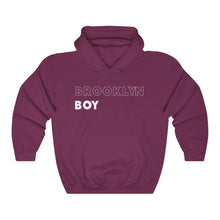 Load image into Gallery viewer, Brooklyn Boy White Hooded Sweatshirt