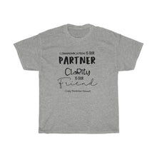 Load image into Gallery viewer, Communication, Clarity Unisex Heavy Cotton Tee