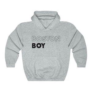 Boston Boy Black Hooded Sweatshirt