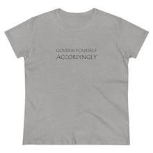 Load image into Gallery viewer, Govern Yourself Midweight Cotton Tee