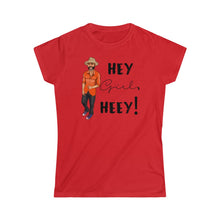 Load image into Gallery viewer, Hey Girl Heey! Logo Women's Softstyle Tee