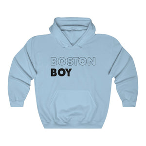 Boston Boy Black Hooded Sweatshirt