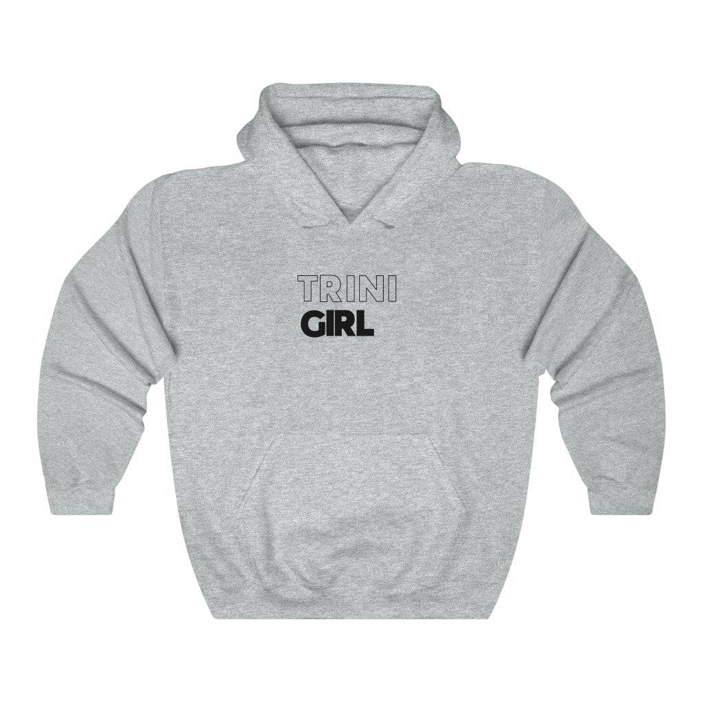 Trini Girl Black Hooded Sweatshirt