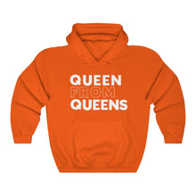 Load image into Gallery viewer, Queen From Queens White Hooded Sweatshirt
