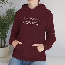 Load image into Gallery viewer, Black Woman Healing Hooded Sweatshirt