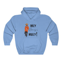 Load image into Gallery viewer, Hey Boy Heey! Logo Black Hooded Sweatshirt