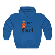 Load image into Gallery viewer, Hey Boy Heey! Logo Black Hooded Sweatshirt