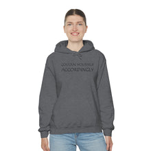 Load image into Gallery viewer, Govern Yourself Accordingly Hooded Sweatshirt