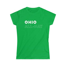Load image into Gallery viewer, Ohio All-Day Women's Softstyle Tee
