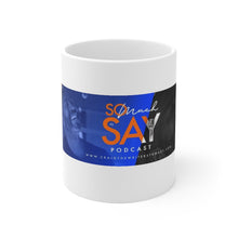 Load image into Gallery viewer, White BANNER Ceramic Mug