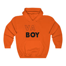 Load image into Gallery viewer, VA Boy Black Hooded Sweatshirt