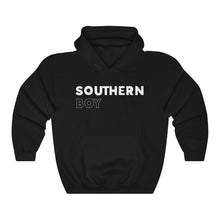 Load image into Gallery viewer, Southern Boy White Hooded Sweatshirt