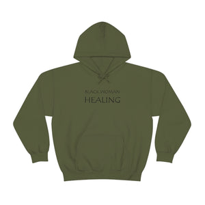 Black Woman Healing Hooded Sweatshirt