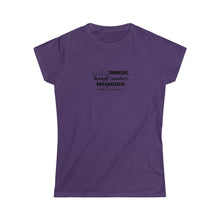 Load image into Gallery viewer, Good Day Thinkers Women&#39;s Softstyle Tee