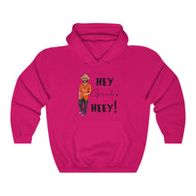 Load image into Gallery viewer, Hey Girl Heey! Black Logo Hooded Sweatshirt