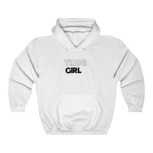 Load image into Gallery viewer, Trini Girl Black Hooded Sweatshirt