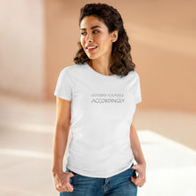Load image into Gallery viewer, Govern Yourself Midweight Cotton Tee