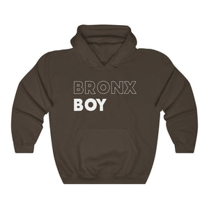 Bronx Boy White Hooded Sweatshirt
