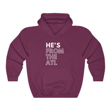 Load image into Gallery viewer, He&#39;s from The ATL Unisex Heavy Blend™ Hooded Sweatshirt
