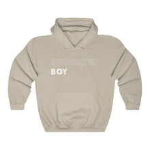 Load image into Gallery viewer, Brooklyn Boy White Hooded Sweatshirt