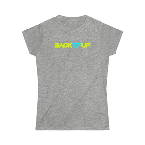 Back TF Up Women's Softstyle Tee