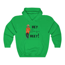 Load image into Gallery viewer, Hey Boy Heey! Logo Black Hooded Sweatshirt