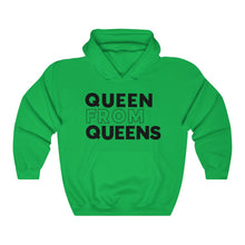 Load image into Gallery viewer, Queen From Queens Black Hooded Sweatshirt