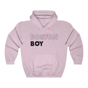 Boston Boy Black Hooded Sweatshirt