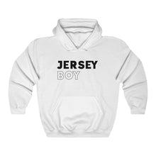 Load image into Gallery viewer, Jersey Boy Black Hooded Sweatshirt
