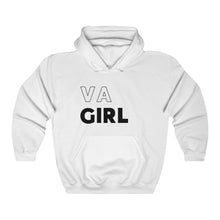 Load image into Gallery viewer, VA Girl Black Hooded Sweatshirt