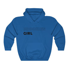 Load image into Gallery viewer, Brooklyn Girl Black Hooded Sweatshirt