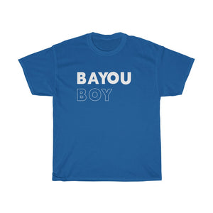 Bayou Boy White Unisex Heavy Cotton Tee