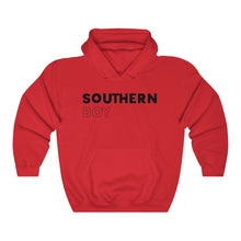 Load image into Gallery viewer, Southern Boy Black Hooded Sweatshirt