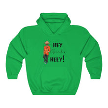 Load image into Gallery viewer, Hey Girl Heey! Black Logo Hooded Sweatshirt