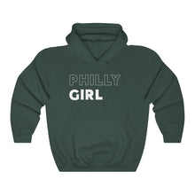 Load image into Gallery viewer, Philly Girl White Hooded Sweatshirt
