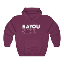 Load image into Gallery viewer, Bayou Girl White Hooded Sweatshirt