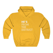 Load image into Gallery viewer, He's from The District Unisex Heavy Blend™ Hooded Sweatshirt